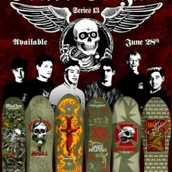 POWELL PERALTA BONES BRIGADE SERIES 13 SKATEBOARD DECK