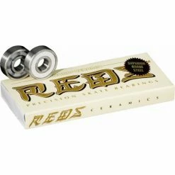 Extremzbss Bones Ceramic Super Reds Skateboard Bearings 8pk