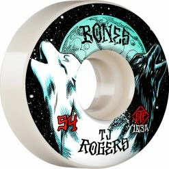 BONES WHEELS PRO STF Skateboard Wheels Rogers Spirit Howl 54mm V3 Slims 103A