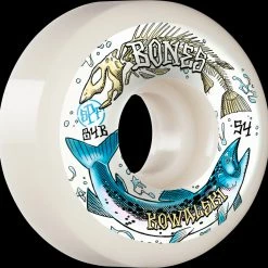 BONES WHEELS PRO SPF Skateboard Wheels Kowalski Salmon Spawn 54MM P5 Sidecut 84B