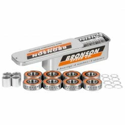 NHS BRONSON SPEED CO. G3 SKATEBOARD BEARINGS - 8PK