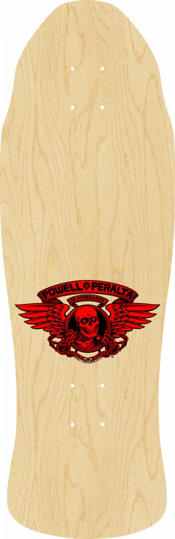 POWELL PERALTA PRO STEVE CABALLERO STREET SKATEBOARD DECK - NATURAL - 9.625" X 29.75"