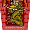 POWELL PERALTA STEVE CABALLERO STREET SKATEBOARD DECK - CAB DRAGON - RED STAIN