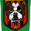 POWELL PERALTA FRANKIE HILL BULLDOG SKATEBOARD DECK - GREEN - 10" X 31.5 "
