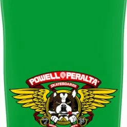 POWELL PERALTA FRANKIE HILL BULLDOG SKATEBOARD DECK - GREEN - 10" X 31.5 "