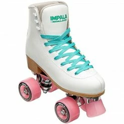 Impala Roller Skates - White Quad Skates