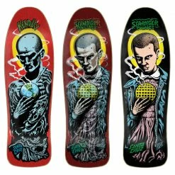 SANTA CRUZ X STRANGER THINGS KENDALL ELEVEN SKATEBOARD DECK - 9.75 X 31.66
