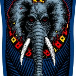 POWELL PERALTA MIKE VALLELY ELEPHANT SKATEBOARD DECK - BLUE - 10" X 30.25"