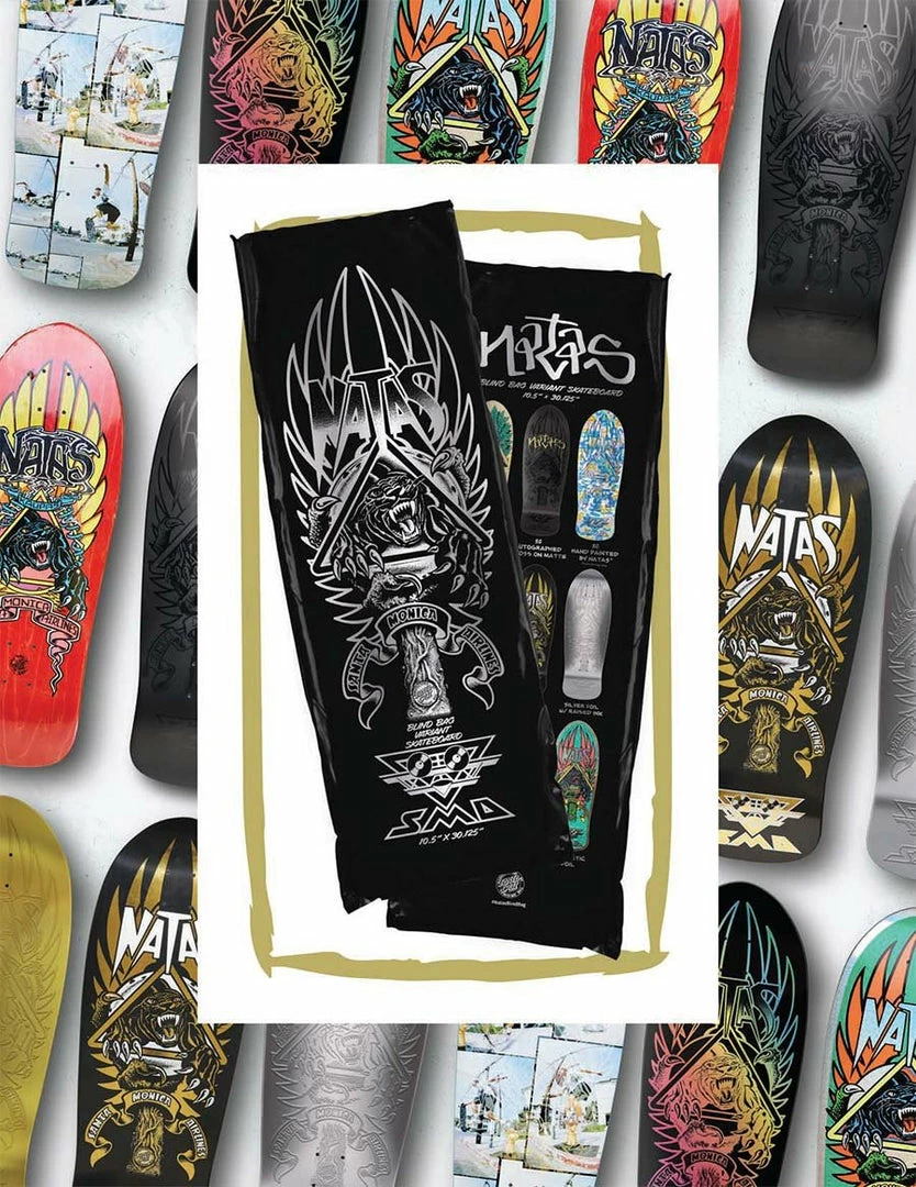Santa Cruz Natas Panther Reissue Blind Bag Series Deck 10.53"