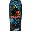 SANTA CRUZ NATAS KAUPUS KITTEN SKATEBOARD DECK - BLACK STAIN