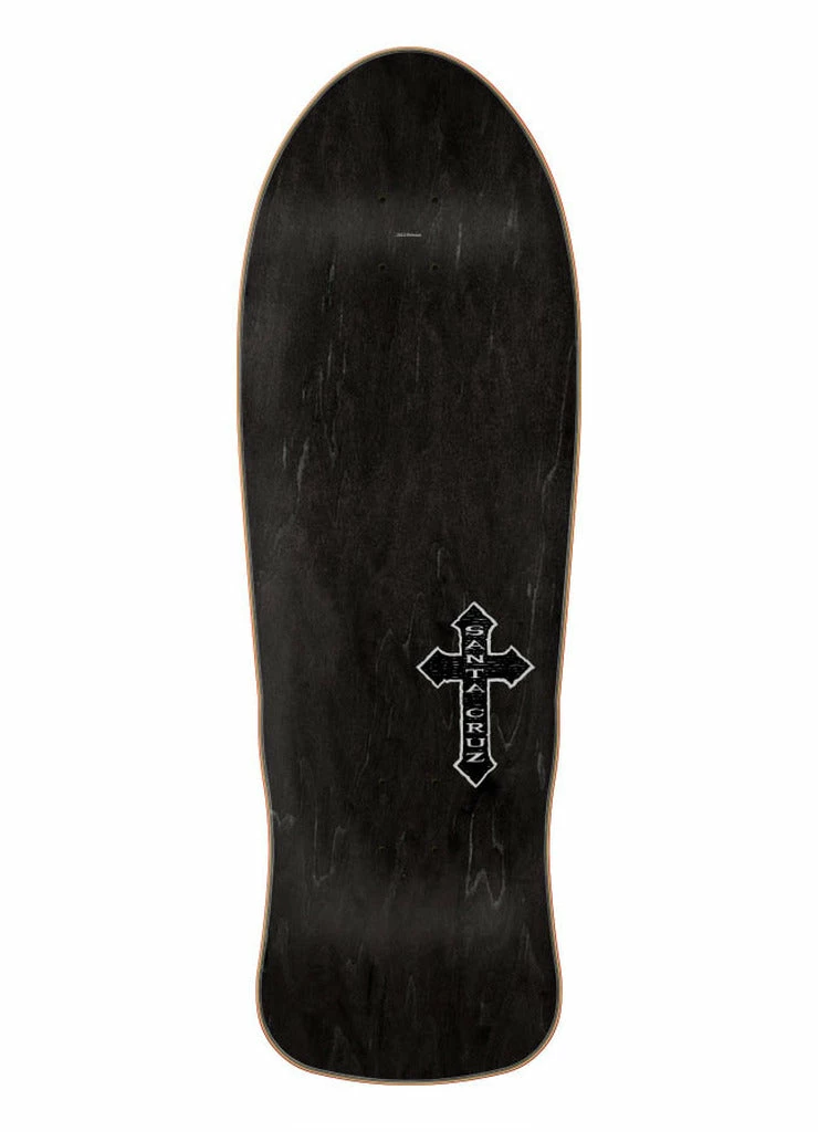 SANTA CRUZ O'BRIEN PURGATORY SKATEBOARD DECK - PURPLE STAIN