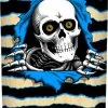 Extremzbss POWELL PERALTA OLD SCHOOL RIPPER SKATEBOARD DECK - NATURAL/BLUE - 9.89 X 31.32
