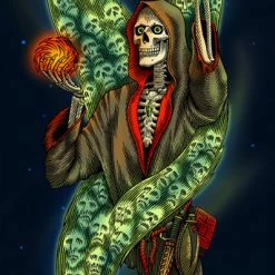 POWELL PERALTA BLAIR NECROMANCER SKATEBOARD GRIP TAPE SHEET