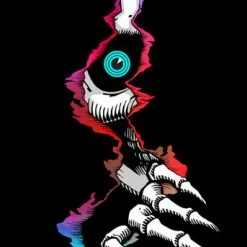 POWELL PERALTA RIPPER PEEKER SKATEBOARD GRIP TAPE SHEET