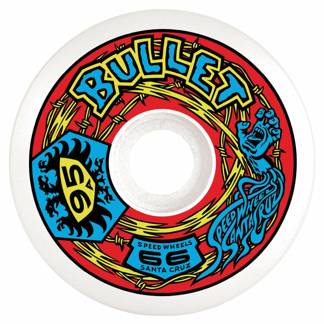 BULLET 66 SPEEDWHEELS REISSUE - 66mm 95a SKATEBOARD WHEELS