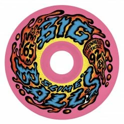 Bullet SLIMEBALLS BIG BALLS REISSUE PINK 65mm 92a SKATEBOARD WHEELS