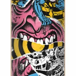SANTA CRUZ ROSKOPP MISPRINT EVERSLICK SKATEBOARD DECK 8 X 31.6