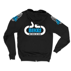 SE BIKES - " WE RIDE AS ONE " ZIP-UP HOODIE SWEATSHIRT