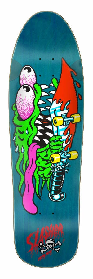 SANTA CRUZ MEEK SLASHER SKATEBOARD DECK 9.23 X 31.67