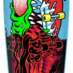 SANTA CRUZ X STRANGER THINGS MEEK SLASHER - CRUISER SKATEBOARD