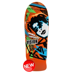 VISION MG MODERN CONCAVE SKATEBOARD DECK - MARK GONZALES