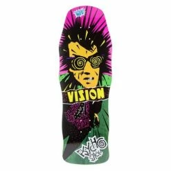 VISION PSYCHO STICK SKATEBOARD DECK - MODERN CONCAVE