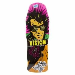 VISION PSYCHO STICK SKATEBOARD DECK - MODERN CONCAVE