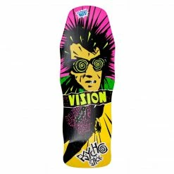 VISION PSYCHO STICK SKATEBOARD DECK - MODERN CONCAVE